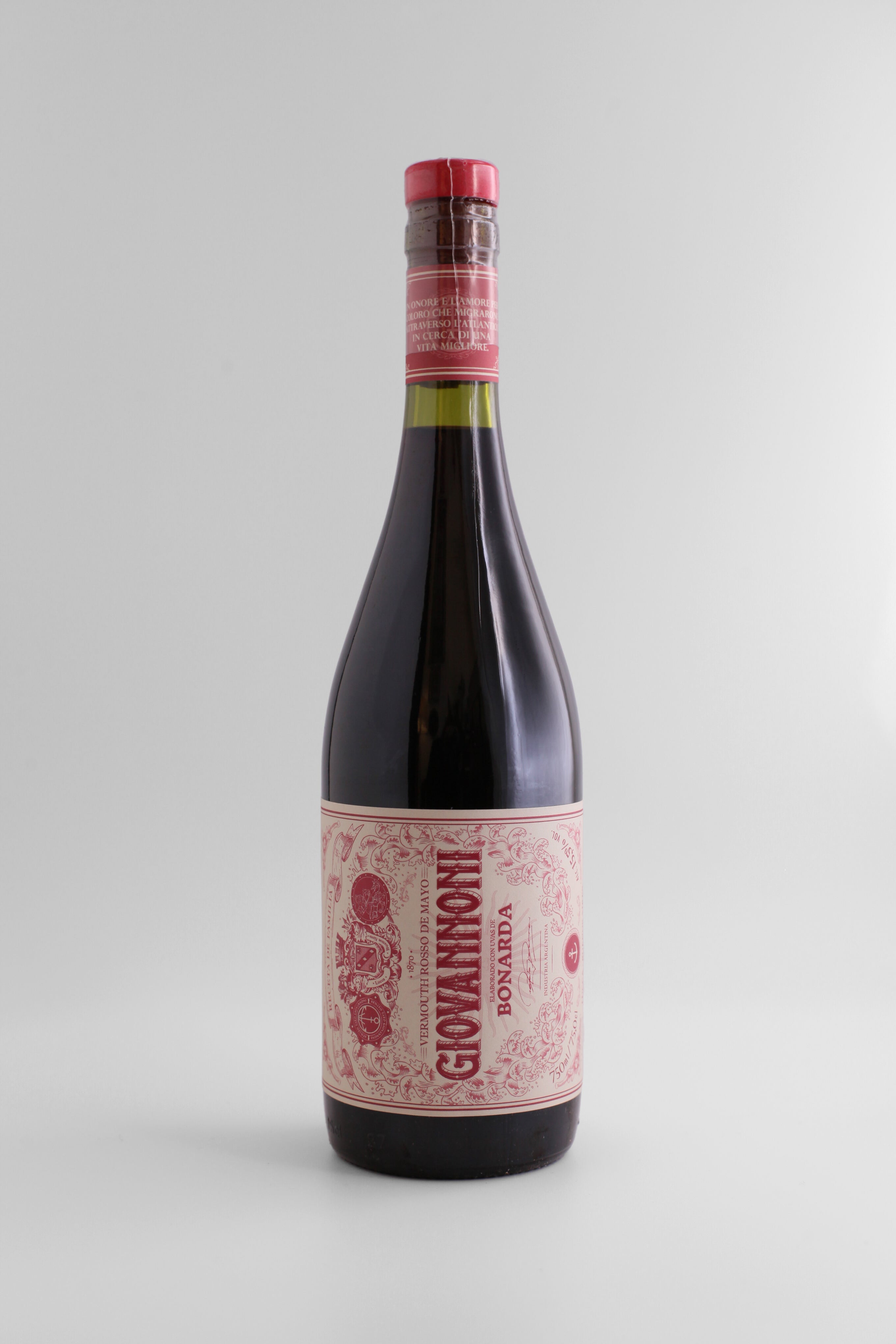 GIOVANNONI  - Bonarda Rosso